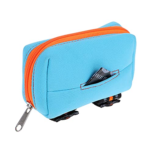 Image of DOOG Walkie Pouch Neoprene Walkie Pouch w /Tidy Bags - BEETHOVEN (Neon), 4.73 inch x 1.58 inch, (WPD07-N)