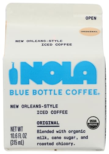 Blue Bottle Coffee Organic New Orleans Style Iced Coffee, 10.6 FZ