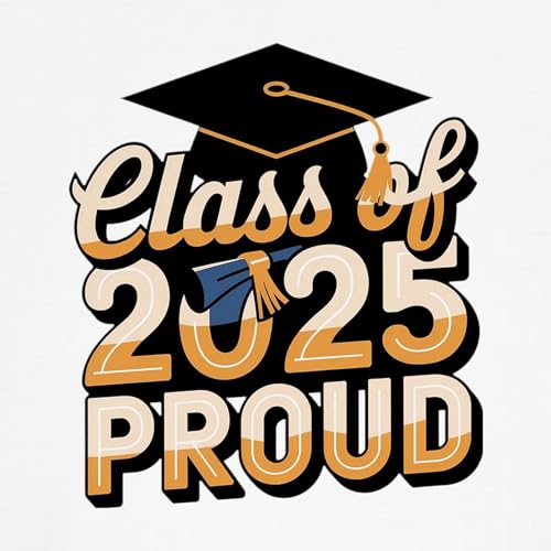 Camiseta para Perro Diseñada Graduación 2025 miniatura 2
