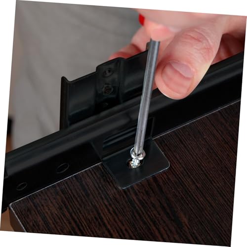 Rieles de acero y correderas para cajón de teclado con rodamientos de bolas 7
