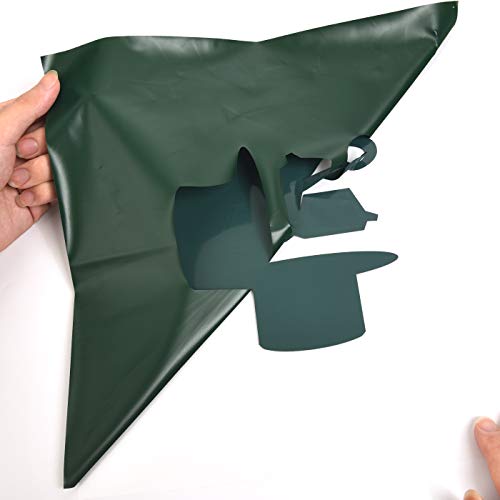Image of RENLITONG Dark Green HTV Iron on Vinyl 12Inch by 10ft Roll Heat Transfer Vinyl for T-Shirt HTV Rolls for All Cutter Machine - Easy to Cut & Weed for Heat Transfer Design