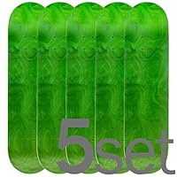 Amazon | 全8カラー 5枚セット スケートボード ブランクデッキ 8