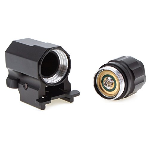 Securitying Led Tactical Strobe Gun Flashlight 2-Mode 600Lm Pistol Handgun Torch Light With Quick Release Weaver Mount For Hiking, Camping, Hunting And Other Indoor/Outdoor Activities #TOP6