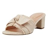 Bandolino Women's Arden Heeled Sandal, Light Natural 111, 9