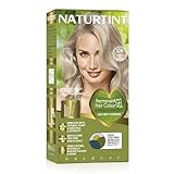 Naturtint Permanent Hair Colour Gel 10A Light Ash Blonde, Plant Enriched, Biobased, Ammonia Free, Long Lasting Grey Coverage and Radiant Colour, Nourishment and Protection