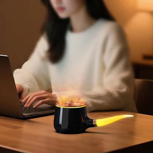 Difusor de Aromas Eléctrico Eminchu con Diseño de Anillo de Humo miniatura 2