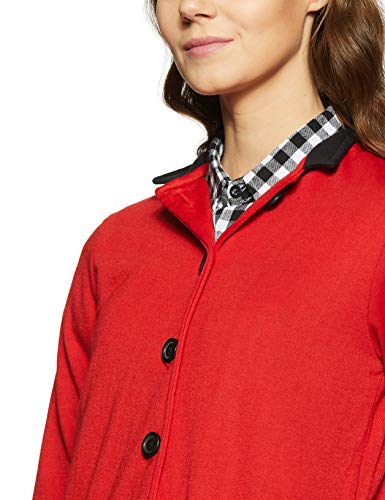 Image of Belle Fille Women's Fleece Jacket (XL, Red)