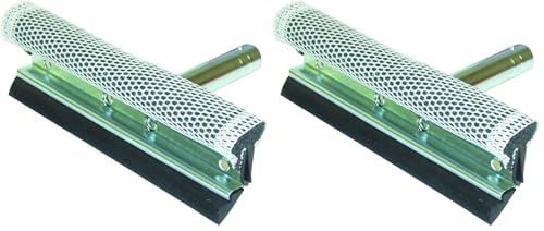 Image of Carrand 9051 10 inch Deluxe Metal Squeegee Head (Pack of 2)