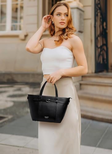 Image of EXOTIC Premium Structured Tote Bag for Women | Handbag with Sling Strap | Elegant Office & Casual Bag