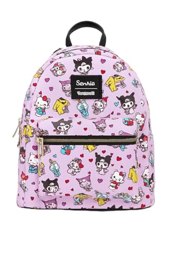 Loungefly Hello Kitty And Friends Half Skeleton Mini Backpack