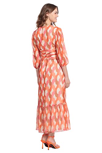 Image of Donna Morgan Women's V-Neck Empire Waistband Maxi