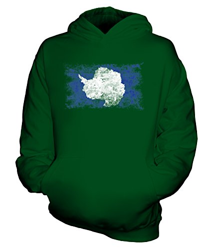 Sweat capuche enfant imprimé Antarctique Candymix style délavé vintage