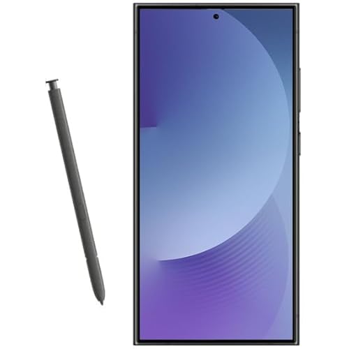 SAMSUNG Galaxy S24 Ultra Cell Phone, 256GB AI Smartphone, Unlocked Android, 200MP, 100x Zoom Cameras, Long Battery Life, S Pen, Global Version, 2024 - Titanium Black