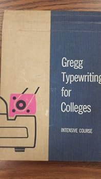 Gregg Typewriting For Colleges