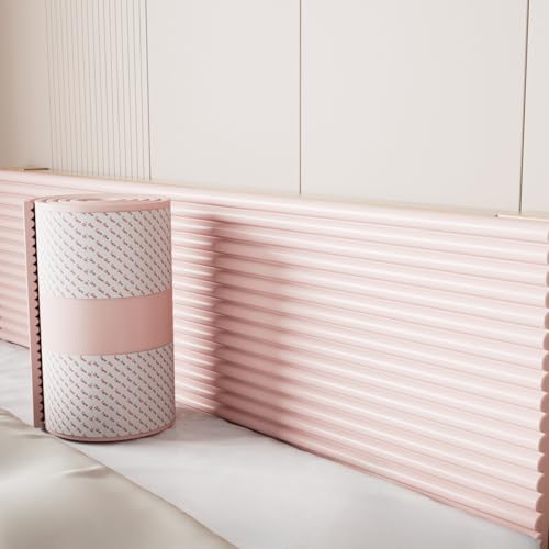 Paneles de espuma autoadhesivos y acolchado de pared anticolisión, protector autoadhesivo de 2m 1