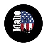 Zoom IMG-2 vintage retro idaho bandiera americana Zoom IMG-2 vintage retro idaho bandiera americana
