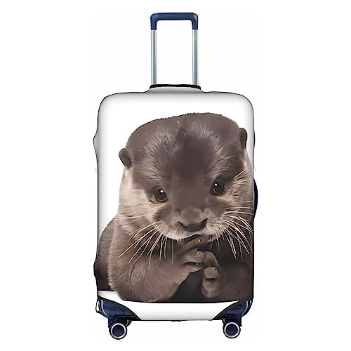 Housse pour valise de voyage blanche taille XL idéale pour longs séjours et soutes