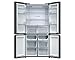Haier HCR39F19ENPT Freestanding French Style 90cm Wide 646 Litre Capacity Frost Free Four Multi Door Fridge Freezer - Slate Black - Width 908 x Depth 748 x Height 1905 (mm)