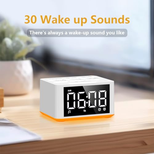 Dailybody DAC-ZB2 [3 In 1] Sound Machine Dual Alarm Clock Night Light White Noise Machine 27 Sleeping Sounds thumb #4