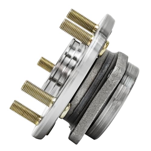 Image of Detroit Axle - Pair Front Wheel Bearing Hubs for Chrysler Sebring Dodge Avenger Stratus Mitsubishi Galant Eclipse Eagle Talon 2 Wheel Hub Bearings Assembly Replacement