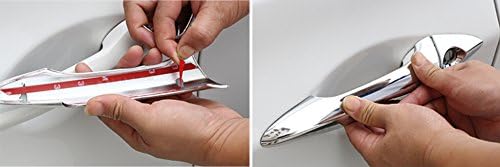 Vista 5 de 8 unidades ABS, cubierta elegante de manijas para puertas cromadas, para Hyundai Elantra