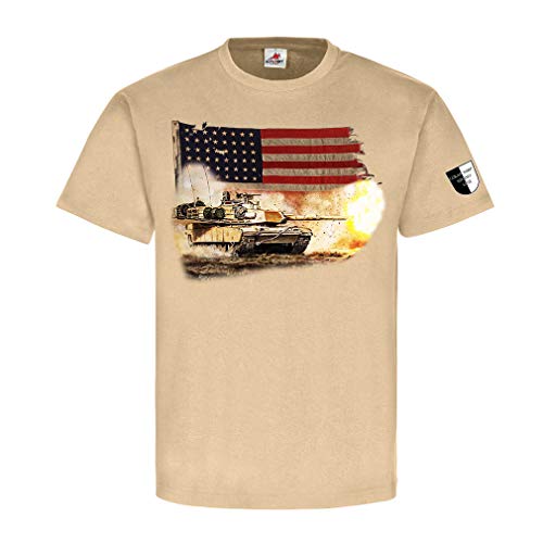 T-shirt M1 Us Lukas Wirp de qualité supérieure couleur sable XL