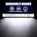 Autofeel LED Light Bar 42 Inch + 22 Inch + 4PCS 4 Inch 28000LM 6000K Light Bar Kit with DRL Function Flood Spotlight Combo Offroad Driving Light for Pickup SUV ATV UTV