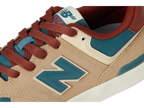 New Balance Men's 574 Vulc Skate Shoe, Tan, 5.5