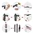 Yescom 30Ft Black Sectional Flag Pole Kit Extra Thick Heavy Duty Aluminum Flagpole with Gold Ball Fly 2 Flags Residential Commercial Garden