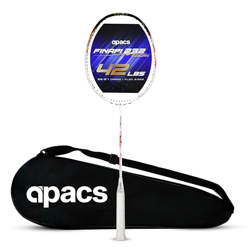 Apacs Finapi 232 Reborn Power Series Badminton Racket (White)