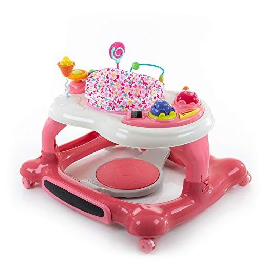 Cosco Kids, Andador Goal Walker 4 em 1, Rosa