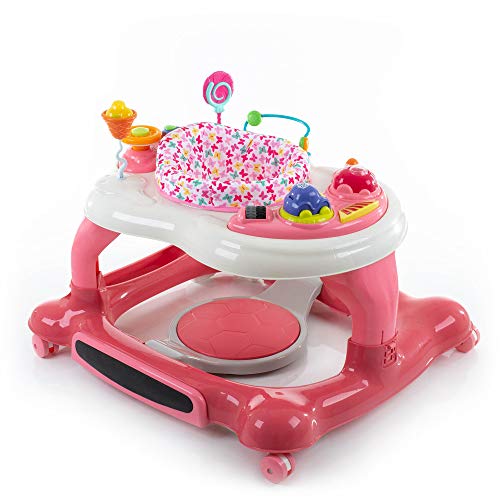Cosco Kids, Andador Goal Walker 4 em 1, Rosa