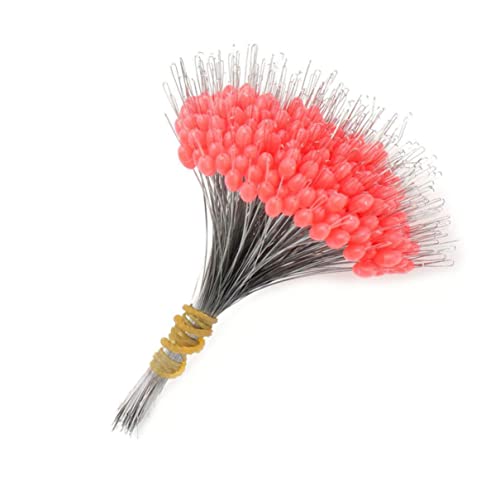 Float Rubber Stopper Fishing Stopper Silikon Schwimmer Bohnenfisch Linienzubehör für 2.5# 5.0# Linie 300pcs Floats & Bobbers Cover