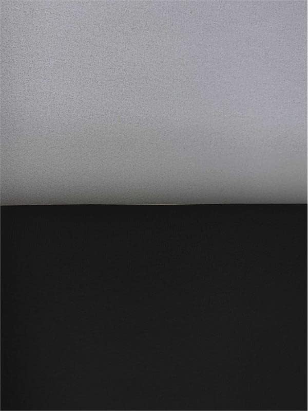 Miniatura 3 de 18 pulgadas con respaldo de espuma espaciador de espuma de tela sintética de tela sintética de 60 pulgadas de ancho vendido por The Yard (negro)