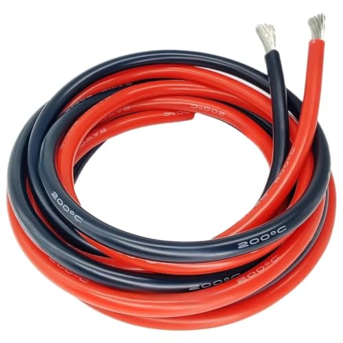Cable de silicona flexible AWG 22 que resiste dobleces en tus proyectos