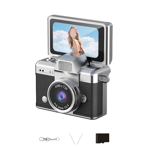Vlog Ready Student Friendly 180 Degree Flipping Screen Camera Including Lightweight Body and 64GB Card for Daily Vlog Camera