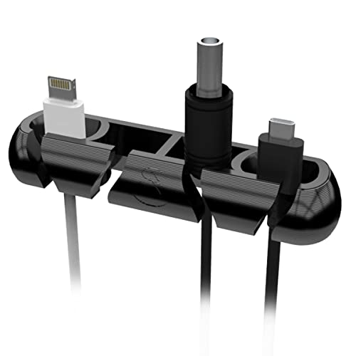 Suporte Celular Apoio Mesa Prc + Organizador Fios Cabos Pill
