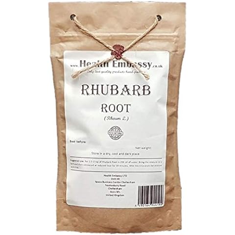 Health Embassy Rhubarb Root Herbal Tea 50g Cover