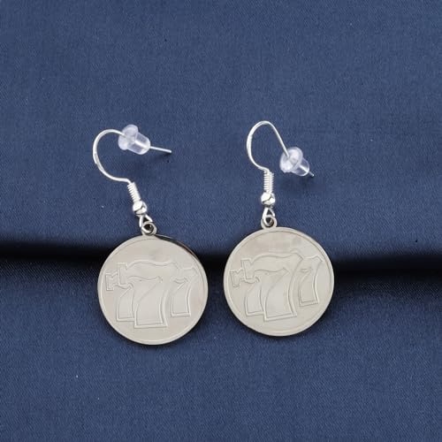 CENWA Lucky Casino Gambling Numbers Slots Jewelry Las Vegas Jewelry Casino Night Party Gift4