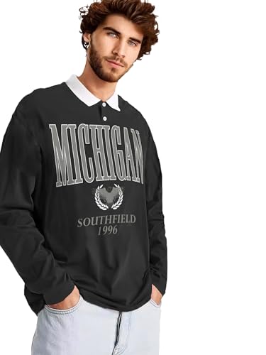 Image of Noble Monk Men's Polyester Oversized Fit Polo T-Shirt