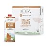 Koita Italian Organic Unsweetened Almond Milk, Non Dairy, Plant-Based, Nut Milk, Shelf Stable 1L (6-pack)