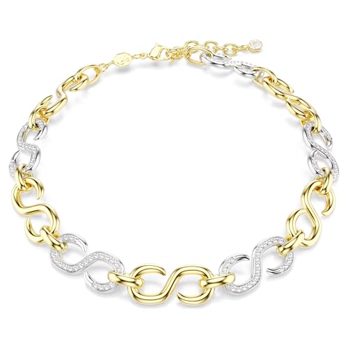 Collier Dextera Swarovski idée cadeau cristal de coupe ronde et chaîne