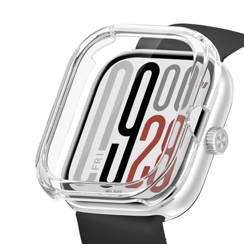 Image of For Xiaomi Redmi Watch 5 Case, Lightweight, PC + Tempered Glass, For Xiaomi Redmi Watch 5, Protective Cover, 9H Hardness, Easy Installation, Integrated Protection, Scratch Resistant, Shock