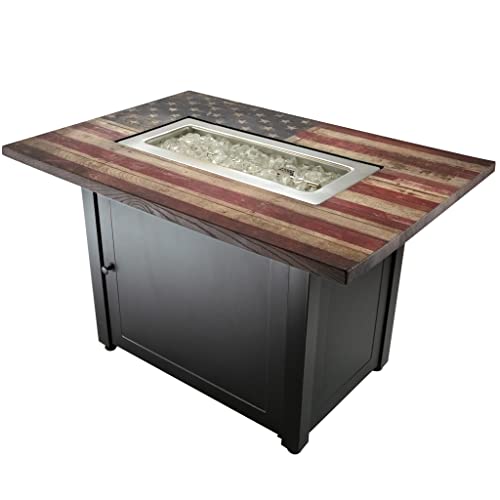 Endless Summer, The Americana, 40" X 28" Rectangle Lp Gas Outdoor Fire Pit #TOP1