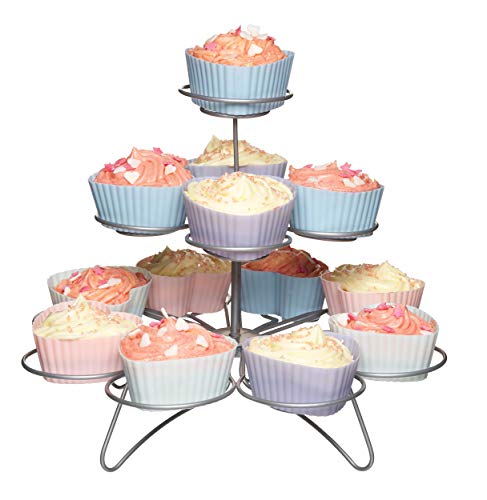 Kitchen Craft M128689 - Expositor Cupcakes 3 Niveles