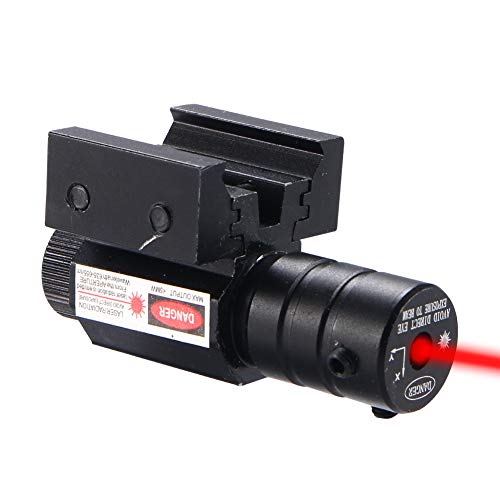 Jahyshow Tactical Red Dot Laser Sight Tactical For 20Mm Rail With Alan Wrenches Easy And Bright #TOP2