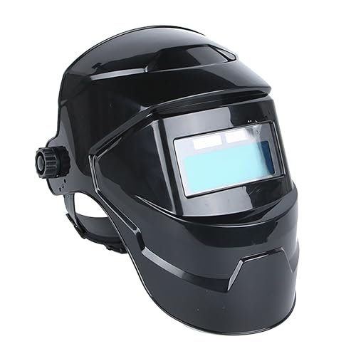 自動遮光溶接面 溶接マスク 溶接ヘルメット 本当の色を映す 自動遮光 ソーラーパワー 最大遮光速度0.00003秒 研磨 プラズマ切断に対応 自動車産業 建築 製造業 DIY 保護用フィルムー10枚