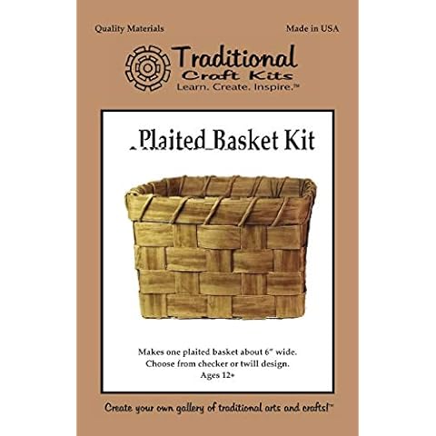Traditional Craft Kits Plaited Basket Making Kit Cover