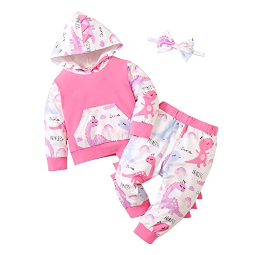 Image of Newborn Baby Girl Clothes Infant Girl Outfits Baby Girl Clothing Sets 3Pcs