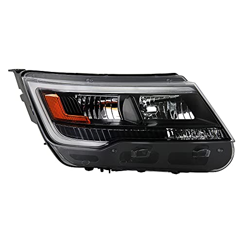 Carpart4u Aftermarket OEM Style LED Headlights for Ford Explorer 2016-2018 (Passenger)